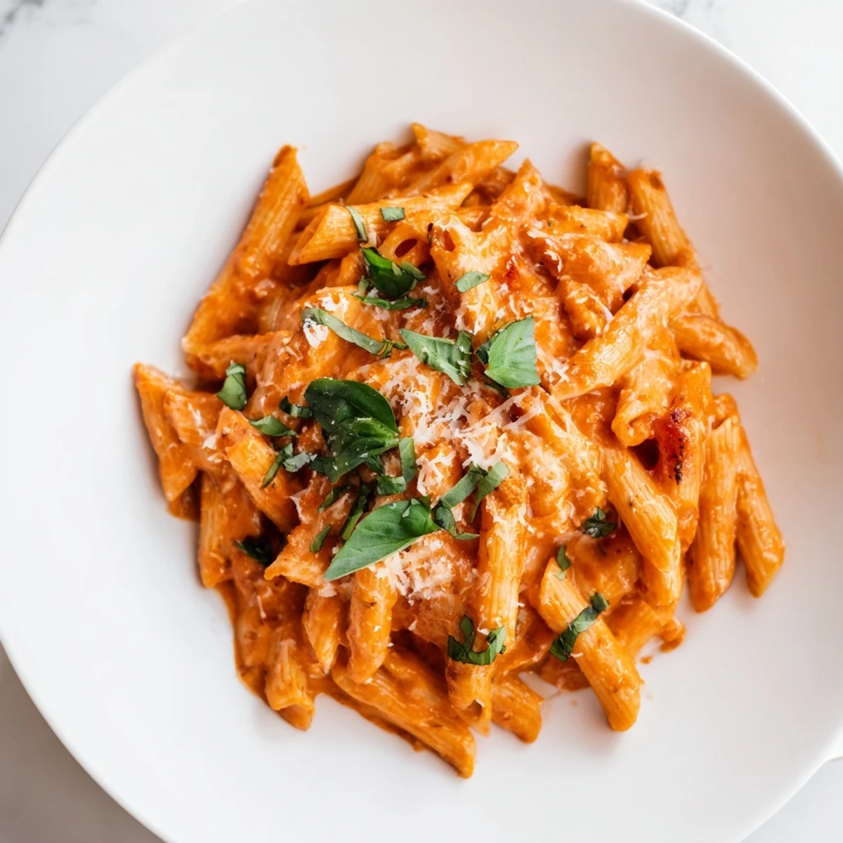 Basil Garlic Creamy Tomato