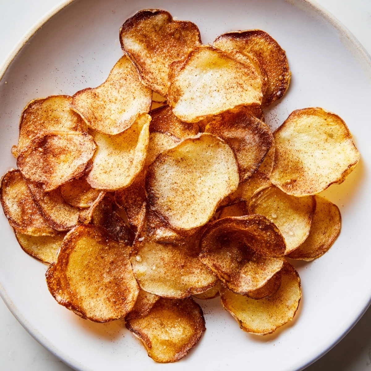 Homemade Air-Fryer Potato Chips