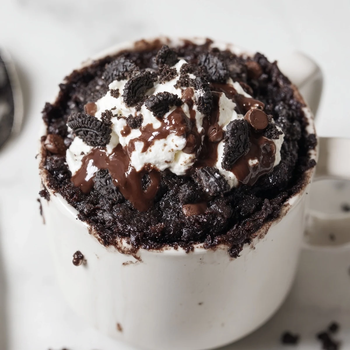 Oreo Mug Chocolate Cake