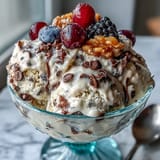 Viral TikTok Cottage Cheese Ice Cream, a rich, smooth, and protein-packed frozen treat.