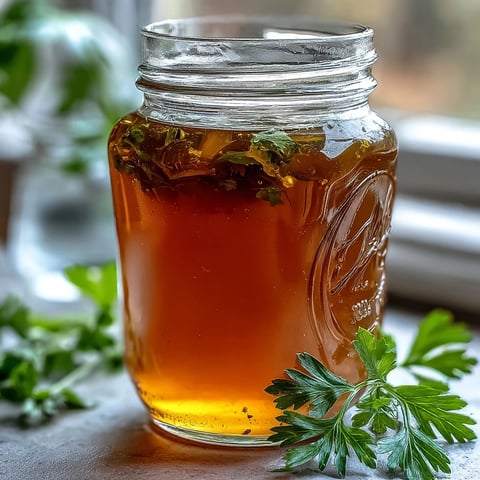 A steaming pot of homemade Vegetable Broth From Scraps, simmering with celery ends, carrot peels, and fresh thyme for a flavorful base.