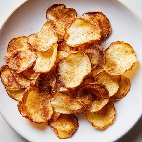 Homemade Air-Fryer Potato Chips