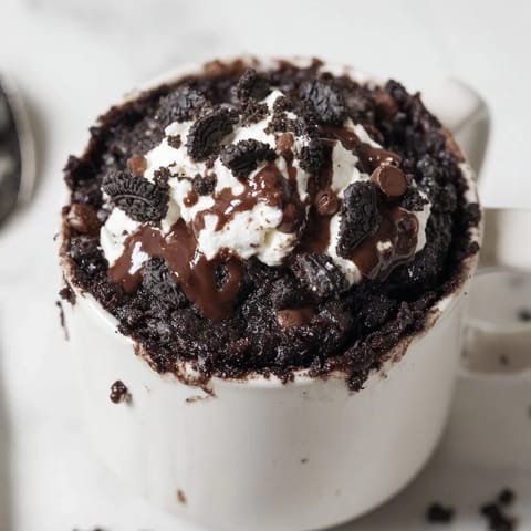 Oreo Mug Chocolate Cake