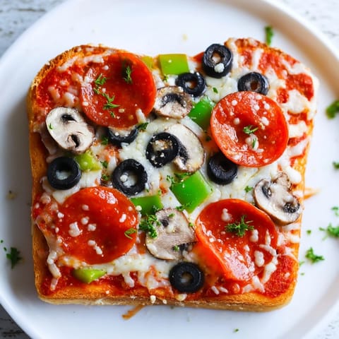 Air Fryer Pizza Toast