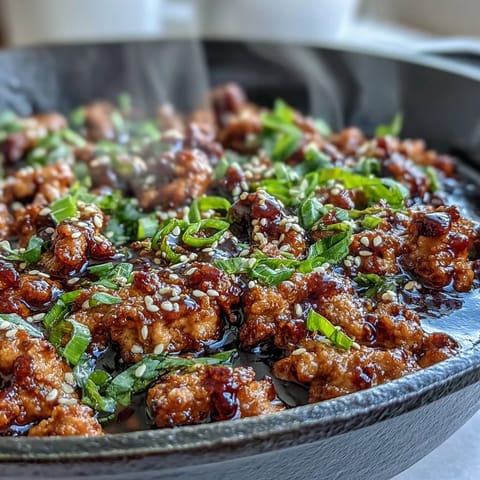 A hearty bowl of Korean-Style Ground Turkey served over fluffy white rice with steamed broccoli.