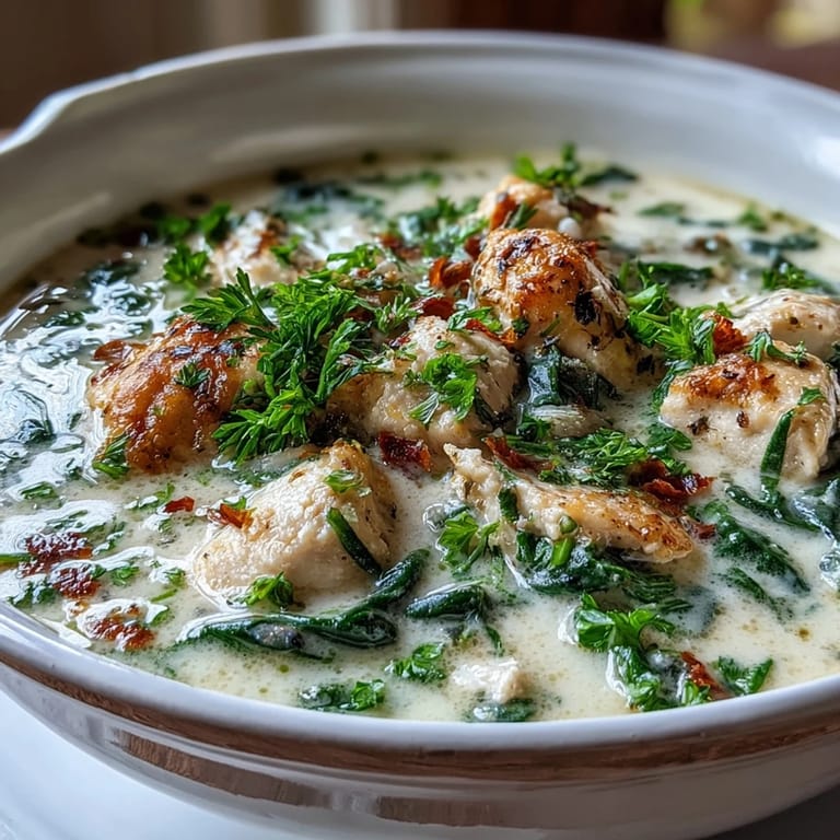 Serve this comforting soup hot with crusty bread for a satisfying weeknight dinner.