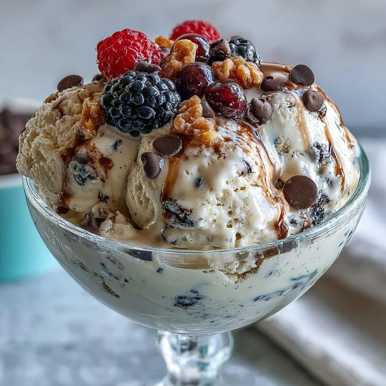 Indulge in this easy TikTok Cottage Cheese Ice Cream, a luscious, no-churn dessert.