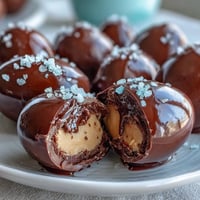 Dark Chocolate Peanut Butter Eggs